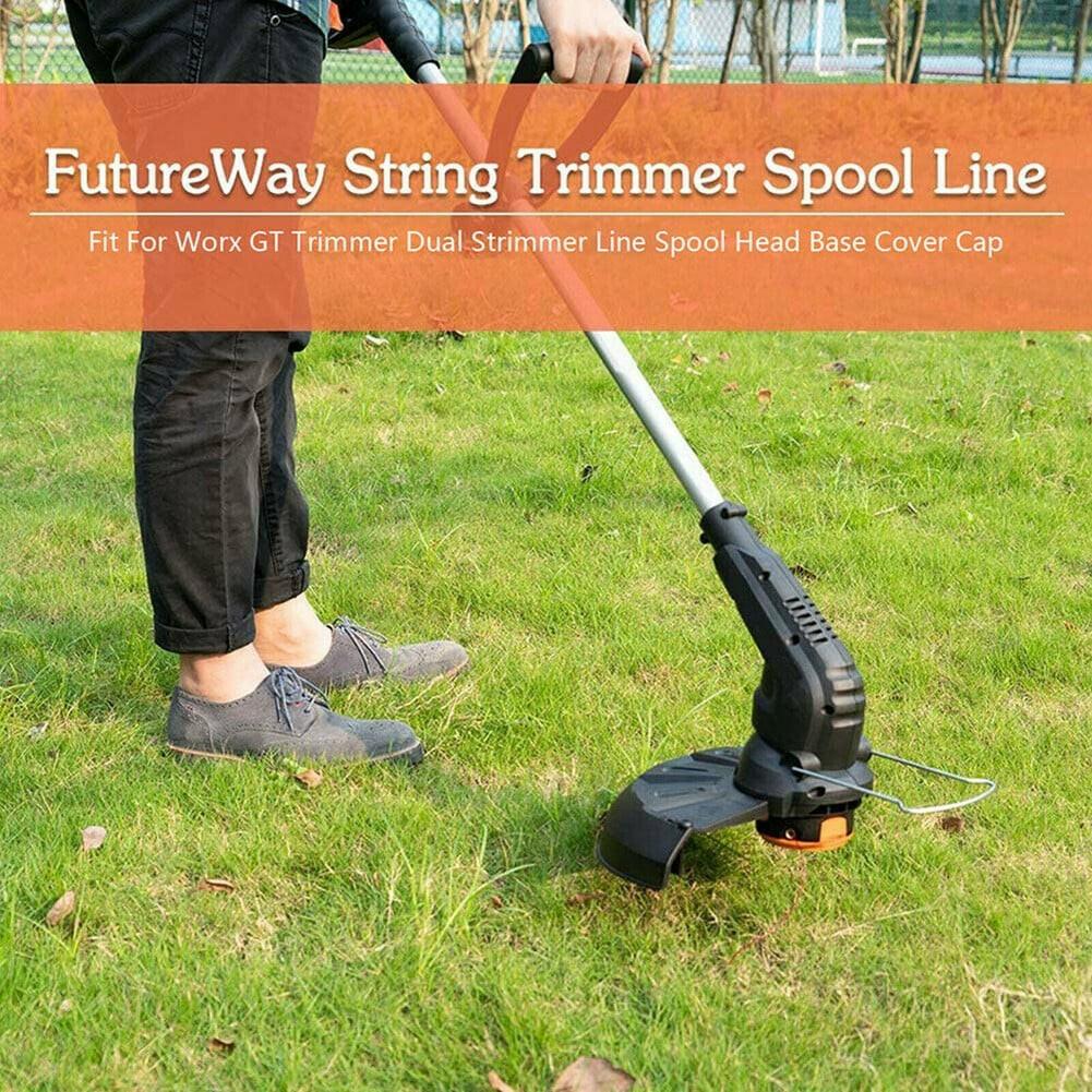 For Worx Lawn Mower TLW-01-2 Trimmer Head with 6 Cutting Blades