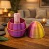 Annoying 3D Printed Easter Egg Detachable Funny Interactive Egg Ornament Plastic Novelty Surprise Egg Gift Prank Gift Giving