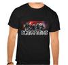 SCORPIONS Рок-группа Рок-музыка Черная футболка -944-