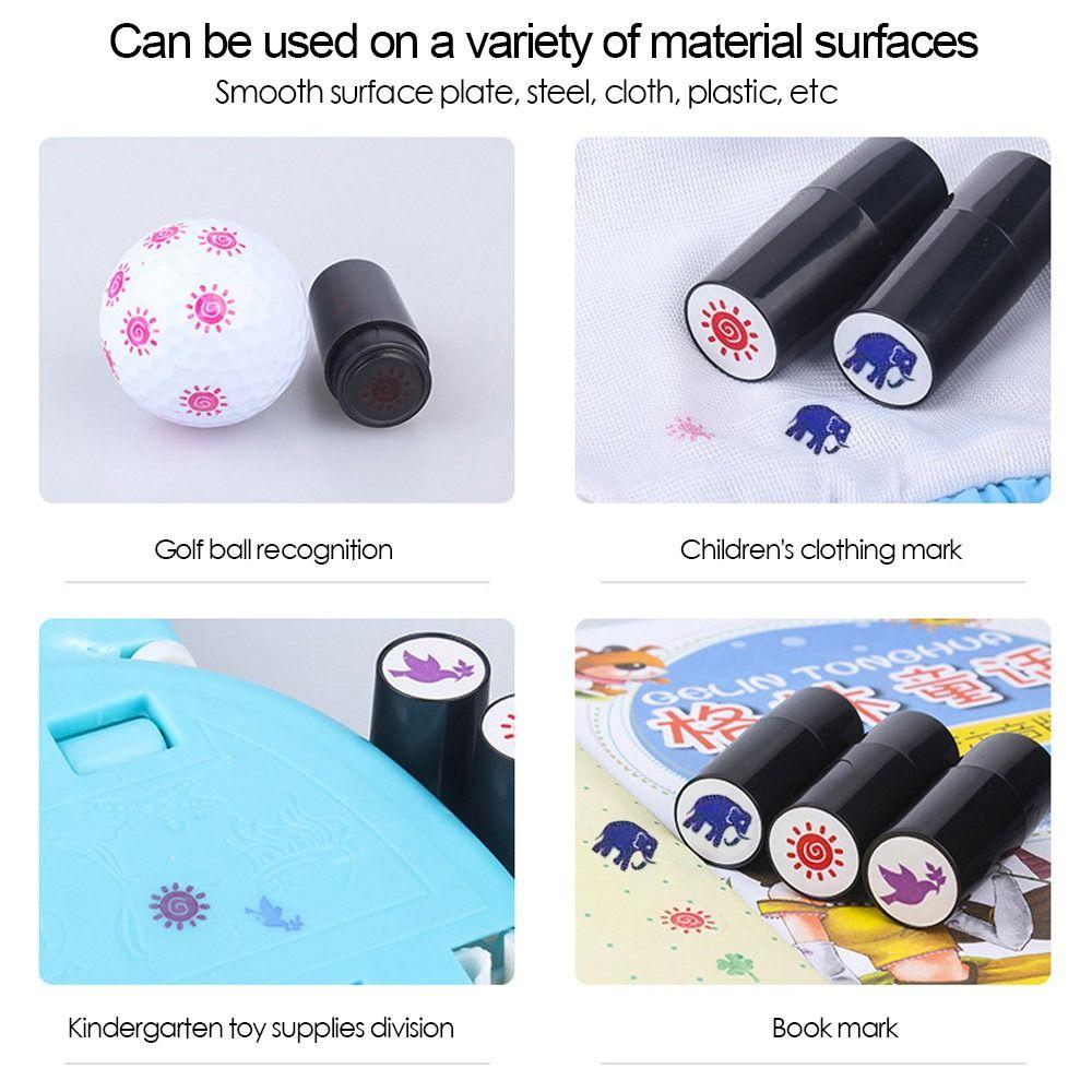 High Quality Golfer Gift Quick-dry Golf Ball Stamper Golf Stamp Marker Mark Seal Golf Accessories