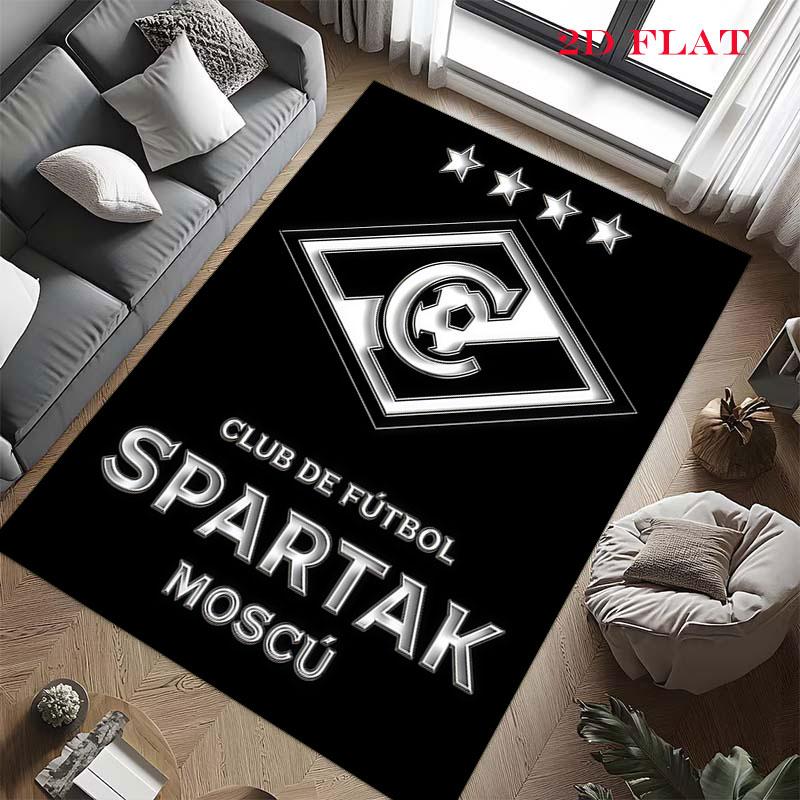 Ковер Spartak Moscow Fight для гостиной, спальни, дома, украшение дивана, нескользящий коврик для детских игр