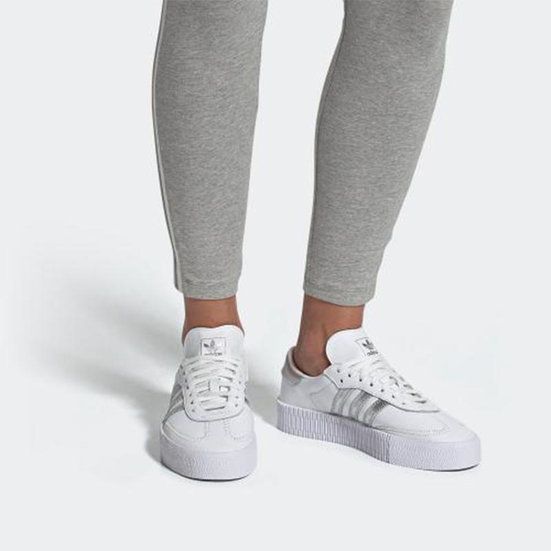 Adidas Женские кроссовки Sambarose 'Cloud White Silver' EE9017