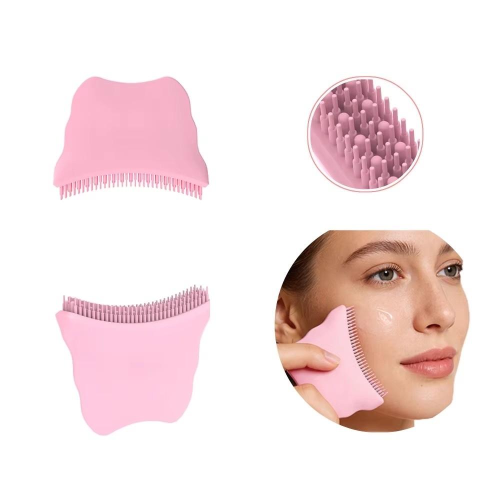 Lift Firm Contour Face Brush Soothe Massage Facial Anti-Puffiness Brush For Face Neck