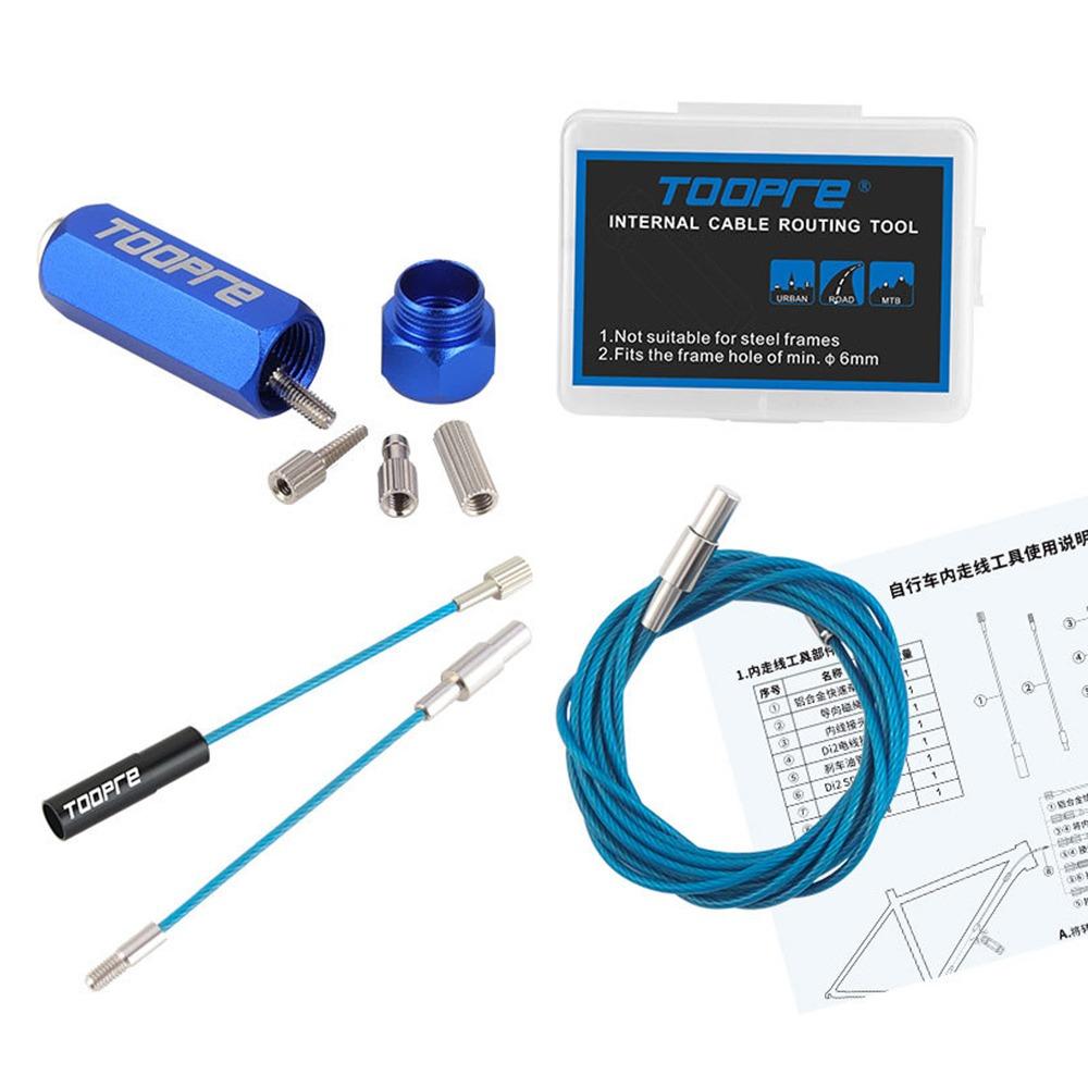 Black Blue Inner Wire Install Guide Tool Aluminum Alloy Bike Cable Routing  MTB Road Cycling