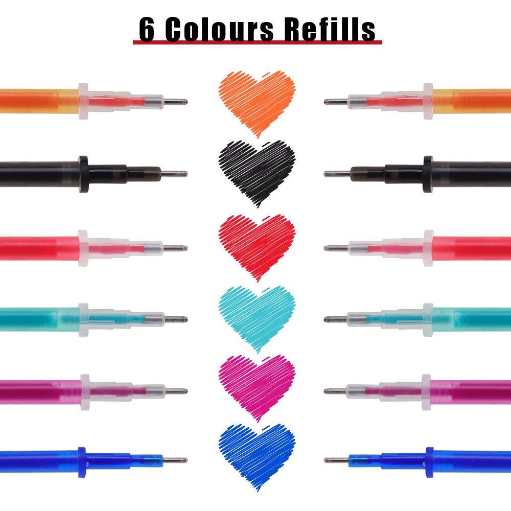 0.5Mm Gel Pen Magic Erasable Writing Set, with Smooth/Quick Drying Writing, Often Suitable for Teacher Gifts, Back to School Office Stationery