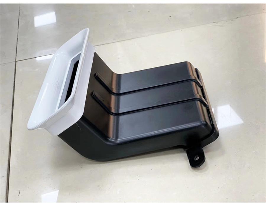 1X Белый 5D Воздухозаборник Туйер Впускной Фильтр Для Ford Focus MK4 2019 20 Хэтчбек