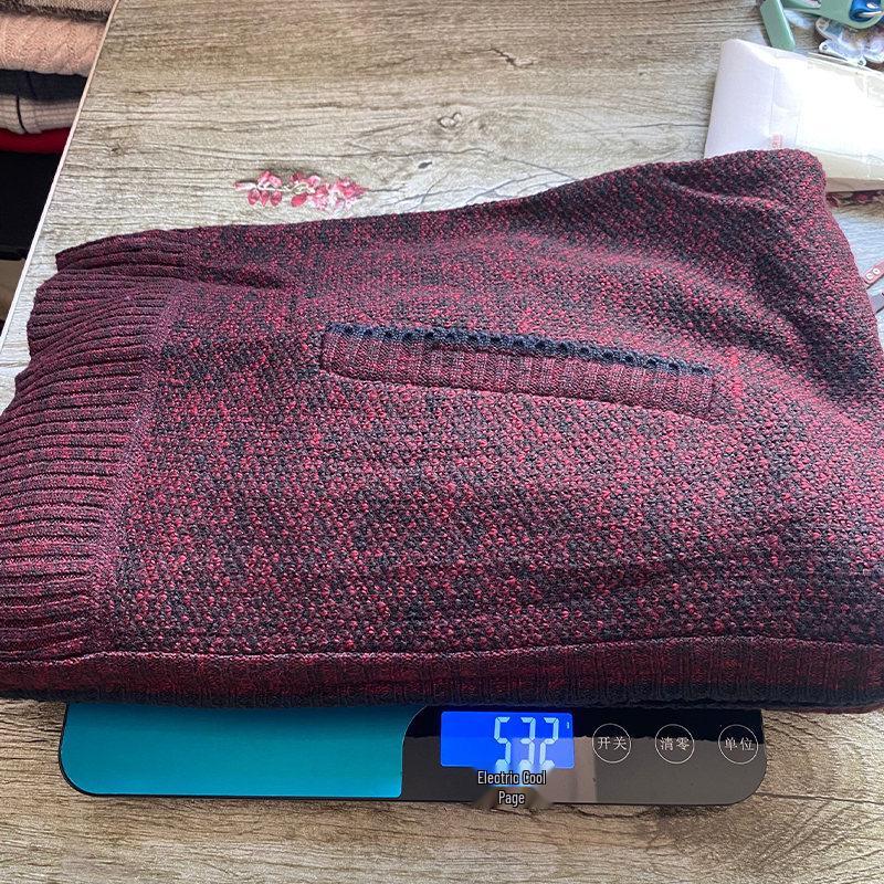 Мужской вязаный жилет с воротником-стойкой, Осень/Зима 2025