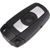 Key Shell for BMW 1 3 5 6 Series M3 M5 X1 X5 X6 Z4 - 3 Buttons - Remote Key Fob with Blade Phonillico®
