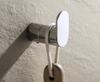 Stainless Steel Wall Hook Chrome Towel Hook Modern Bathroom Robe Hook for Home Apartment Use