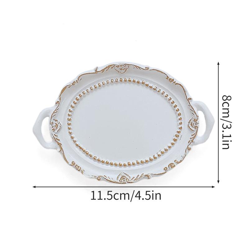 Блюдо для украшений в скандинавском стиле, настольное украшение, подставка для хранения украшений, домашний декор, серьги, кольца, тарелки, реквизит для фотосъемки, держатель для косметики