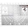 Car Racing Sports Metal Sticker for Ferrari Roma 488 Portofino F8 Roma Spider SF90 Competizione Modified Decoration Accessories GP2