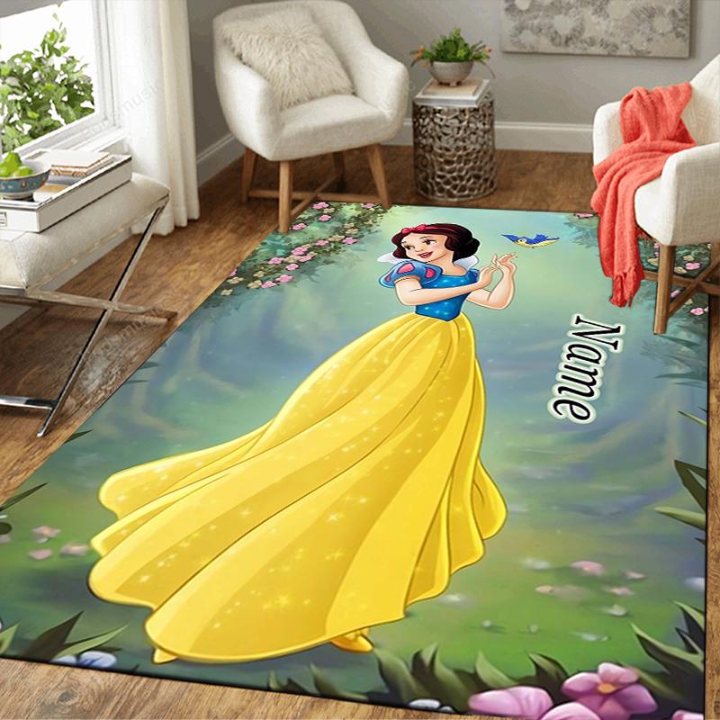Custom 1Pc Snow White'S Magical Garden Rug Office Carpet Indoor Outdoor Entrance Doormat Nonslip Soft And Comfortable Living Room D916241