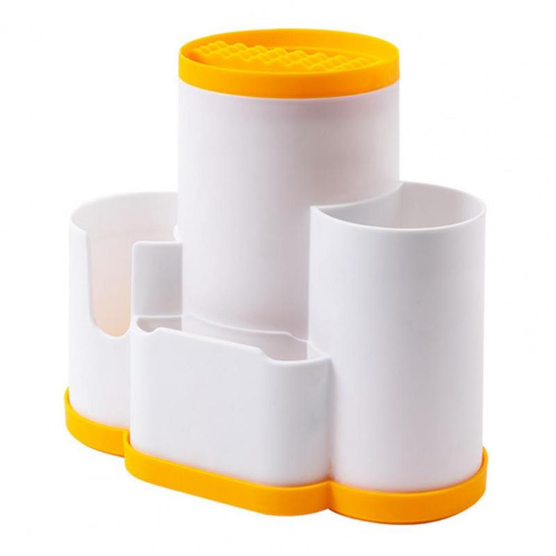 Пластиковая сливная трубка для палочек для еды, бытовая креативная клетка для палочек для еды, подставка для хранения кухонных ложек, ящик для хранения посуды, корзина для палочек для еды