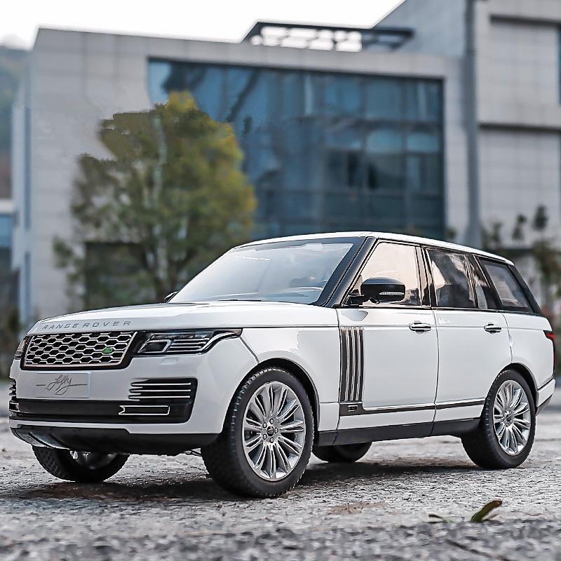 1/32 Range Rover Sports SUV Модель автомобиля из сплава Литые металлические внедорожники Моделирование моделей автомобилей Звук и свет Детские игрушки Подарки