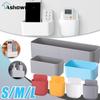 Wall Mounted Storage Box Cosmetic Remote Control Holder Bathroom Rack Wall Shelf Adhesive Storage Case Home Organizer Supplies