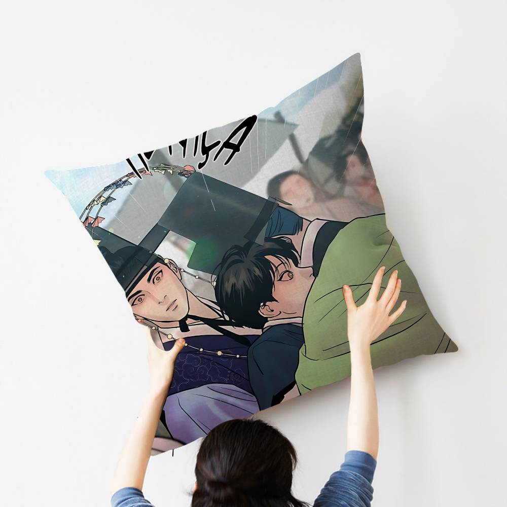 Comic P-Painter Of The N-Night 45*45Cm Cushion Cover Pillow Cover Decor Pillowcase Home Pillowcase For Couch Pillow