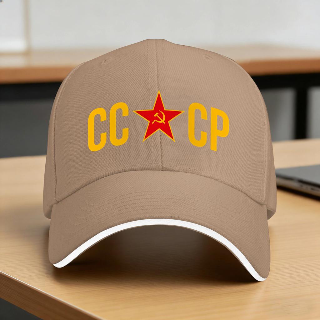 СССР, Звезда, Серп и Молот Солнце Бейсболка Летняя Мужская Дизайн Тракер Кепка Высокое Качество Ретро Бег Хиппи Snapback Кепка