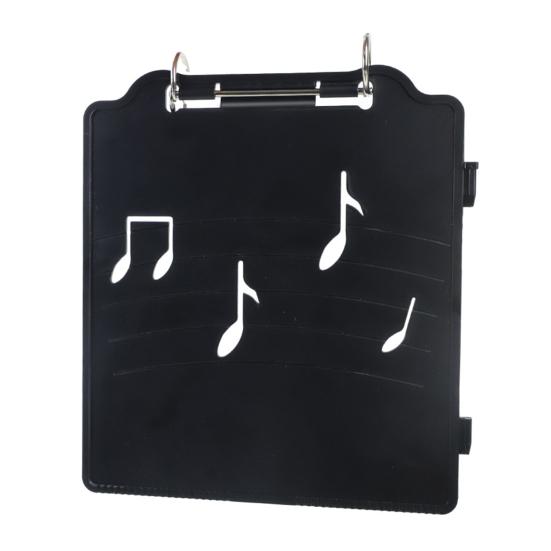 Trumpet Marching Lyre Adjustable Marching Band Lyre 360-degree Rotation Low Brass Lyre with Sheet Music Folder for Trumpet or Cornet