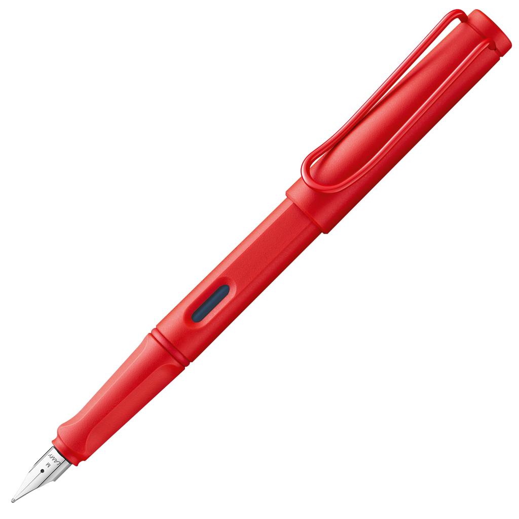 Lamy Safari Cosy Fountain Pen 020 Special Edition Modern Fountain Pen Strawberry Color Ergonomic Grip and Timeless Design Medium Nib Special Model