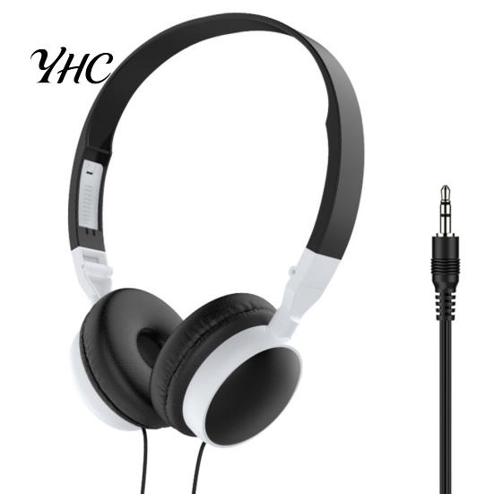 Проводные складные 3,5 мм HiFi аудио бас-гарнитура игровые наушники для телефона/планшета