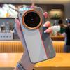 Чехол для VIVO X300 Pro Модный Жесткий ПУ Кожаный Скин Защитная Задняя Крышка Чехол Для VIVO X300 X300Pro Полное Покрытие Корпус Телефона