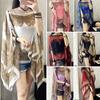 New Sunscreen Shawl Cycling Beach Scarf Chiffon Printing Uv Shawl