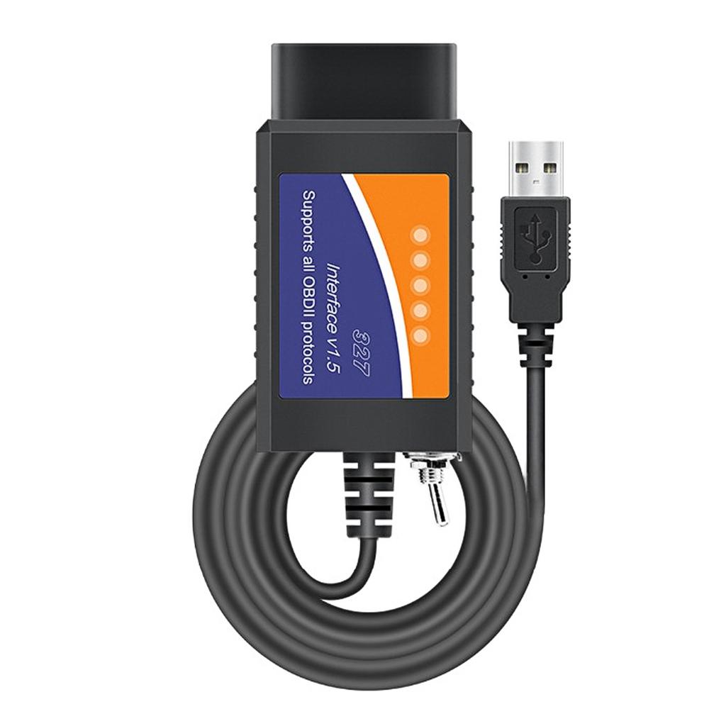 OBD2 Diagnostic Connector Cable USB Interface Auto Fault Checking Tool Fit for Ford