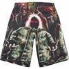Supreme Шорты джинсовые мешковатые разноцветные Shadows