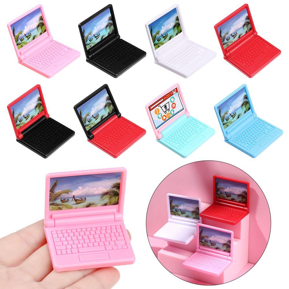 For Dolls Collapsible Computer Accessories Laptop Mini Doll Accessories Toy