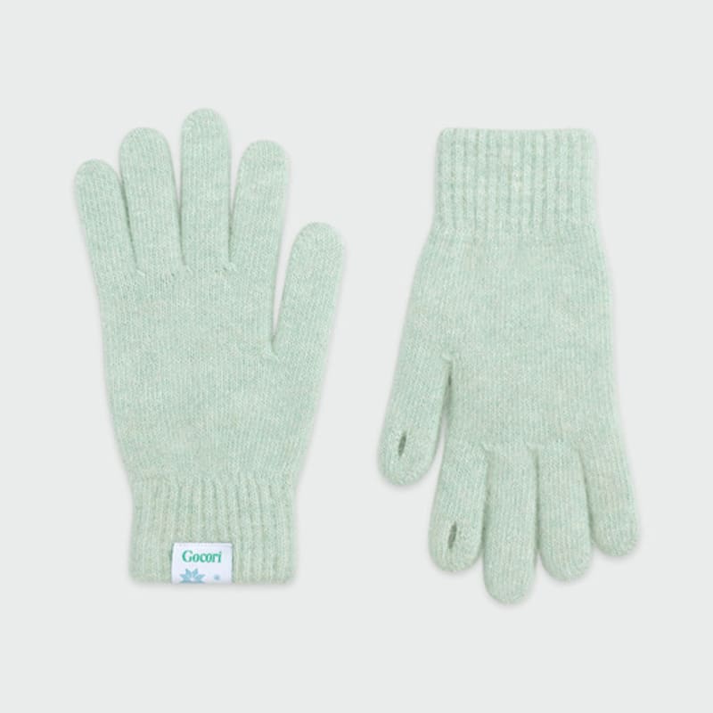 GOCORI Перчатки короткой вязки "Снежинка" - 5 цветов, перчатки с отверстиями для пальцев