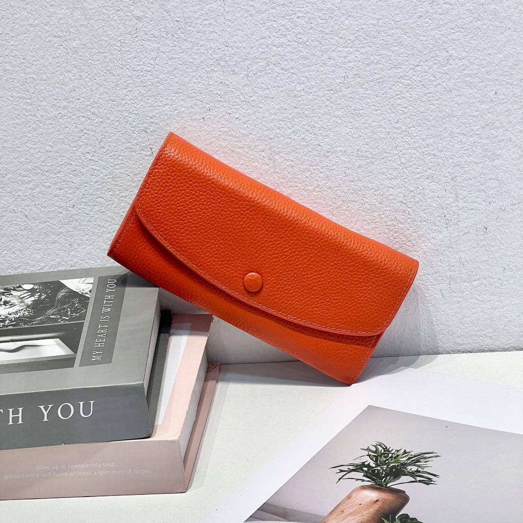 Женский кошелек, сумка на молнии в руке, длинный стиль.