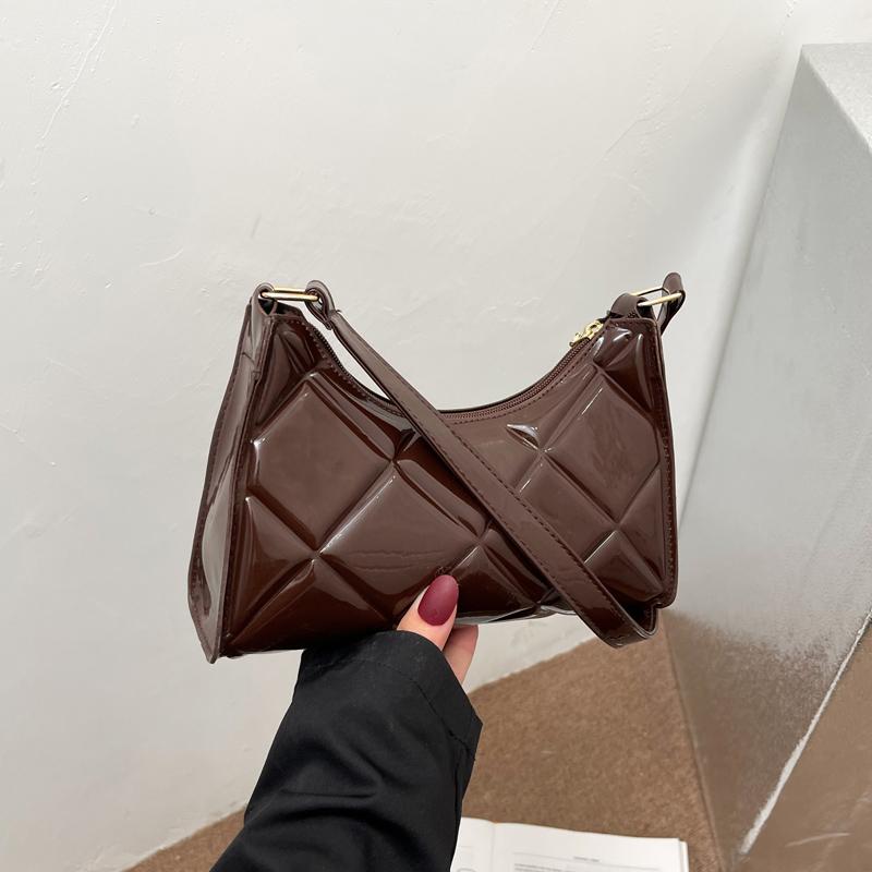 Новые модные женские сумки на одно плечо подмышкой, простые универсальные женские сумки в стиле ретро, модные квадратные портативные сумки для поездок на работу