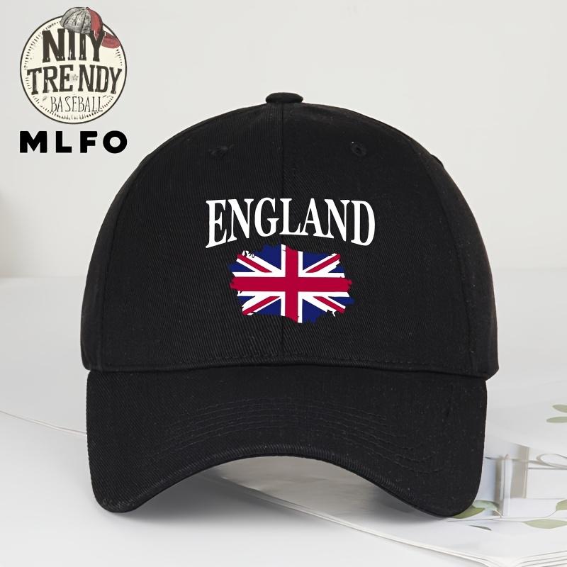 Легкая регулируемая бейсболка с принтом ENGLAND Классическая удобная кепка SoftTop с дизайном национального флага Bre