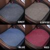 SEAMETAL Flax Car Seat Cover Protector Linen Front Seat Cushion Comfortable Breathable