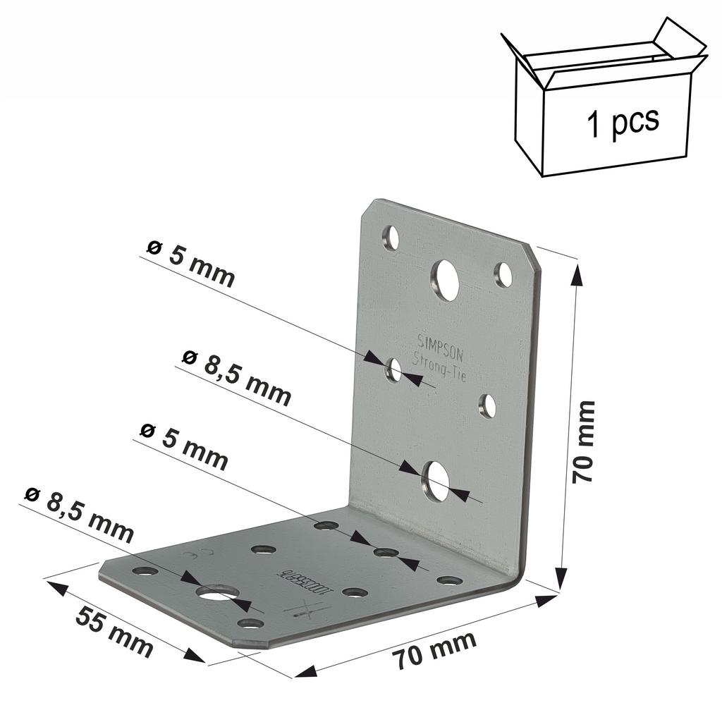 AB70 angle connector 70x70x55x2mm (1)