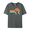 Vintage Beagle Skateboard Dog T Shirts Graphic Man Tee Shirts Crew Neck Cotton Unisex Tops Streetwear