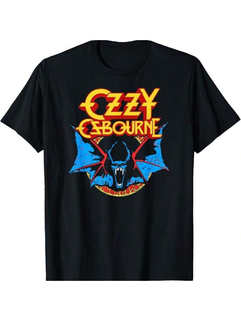 Ozzys Osbournes - Классическая футболка с летучей мышью