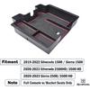RUNROAD Center Console Organizer Tray Compatible With - Chevy Silverado 1500/GMC Sierra 1500 And 20-23 Silverado/Sierra 2500HD/3500HD Accessories,