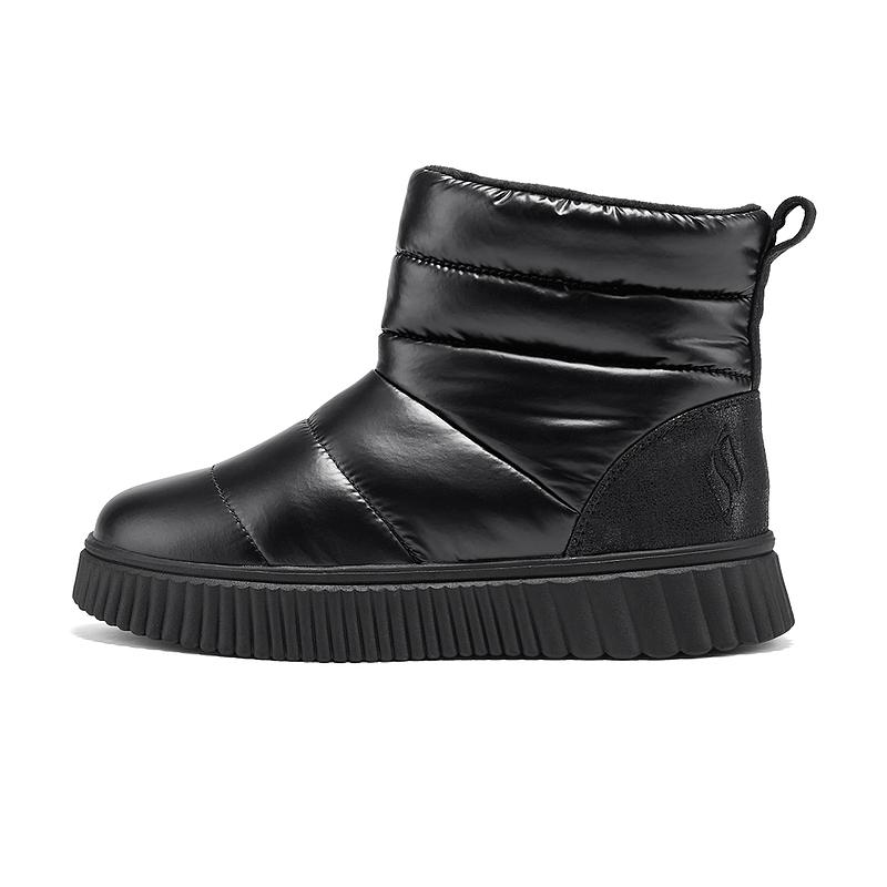 Skechers Тканевые зимние ботинки на ТПР подошве, модные, средней высоты, унисекс, 169054-BBK