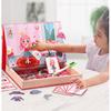 Children Wooden Toy Educational Multi-functional Magnetic Double-sided Puzzle Cartoon Girl Dress Up Puzzle Drawing Board