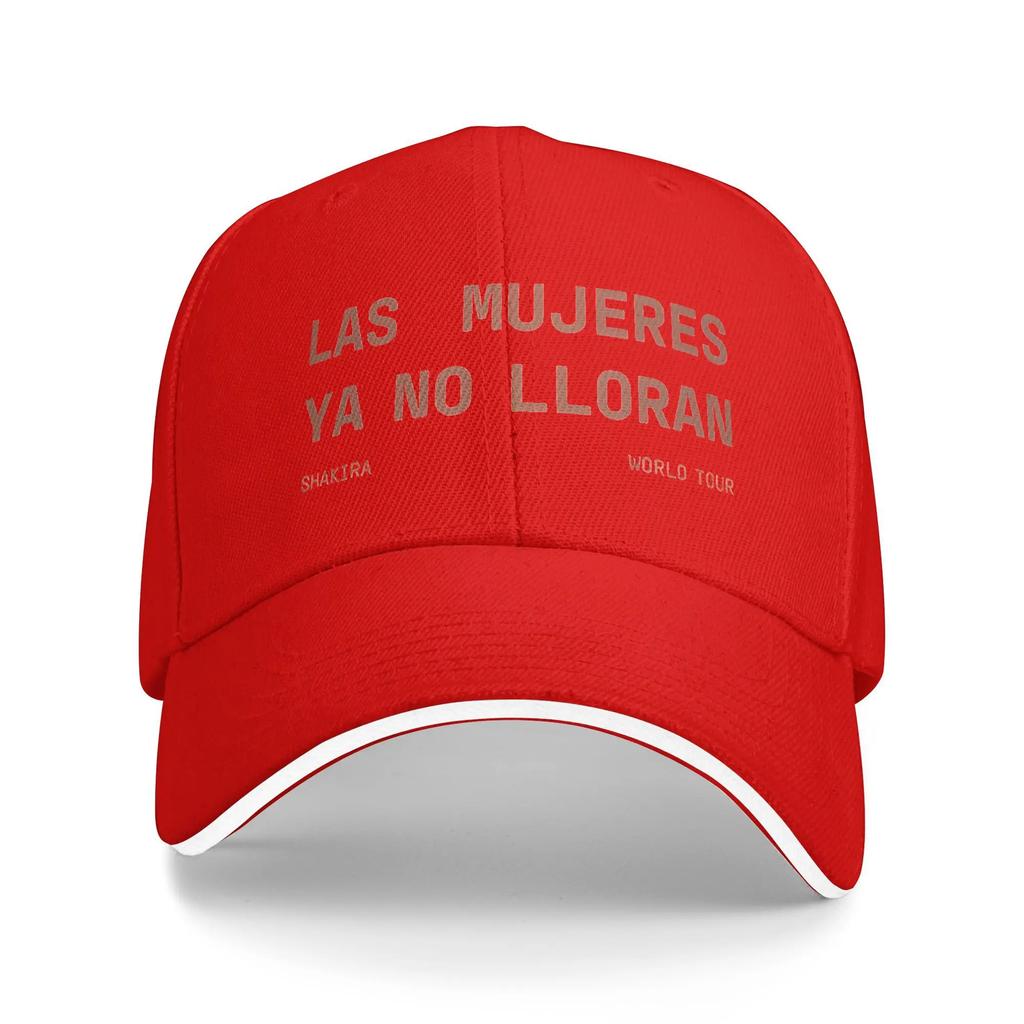 Шакира Альбомы LAS MUJERES Ya No Lloran Бейсболка Мерч Мода Тур Кепка Snapback Для Унисекса Гольф Головной Убор
