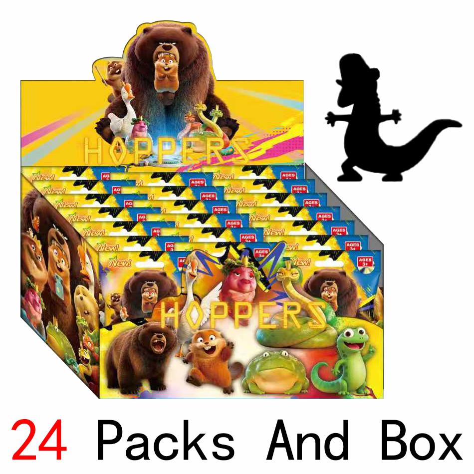 New 2026 Movie Hoppers Beavers Series Figure Baged Figurine Toy Desk Decoration Statues Ornament Halloween Christmas Kid Gifts