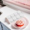8-гнездовая силиконовая форма для спиральных цветов - Французский мусс, креативный торт, десерт, инструмент для выпечки