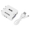 HD 1080P Mini Video Converter AV To VGA Computer To TV Video Adapter with Data Cable