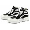 Sandy Liang x Vans SK8 Tapered Modular unisex high-top skate shoes black white VN0A7Q5TB7C