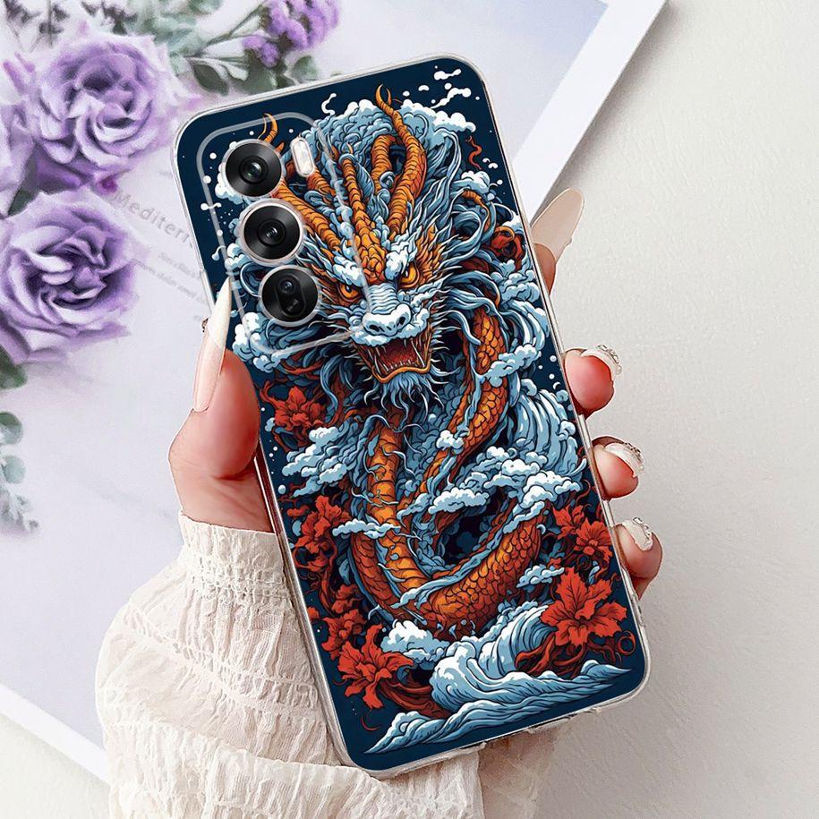 For OPPO Reno12 Pro 5G Case CPH2629 Cover Transparent Silicone Fashion Butterfly Soft Case For Reno 12 CPH2625 Reno 12Pro Fundas