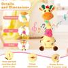with 10 Songs Dancing Talking Giraffe Toy Adjustable Volume Swaying Dancing Giraffe  1-3 Years Old