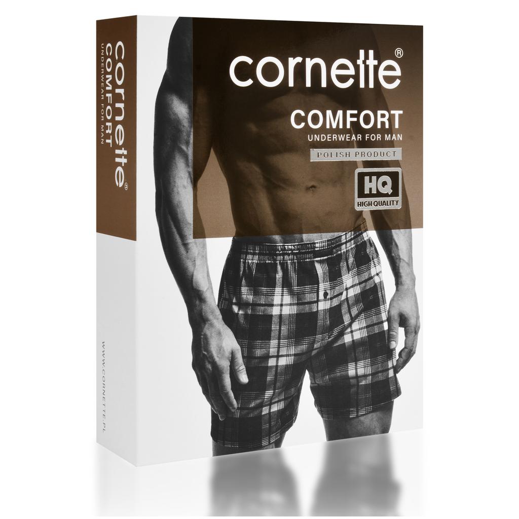 Men's Loose Cotton Boxer Shorts - Cornette - Comfort, 3-Pack, Model Bm003