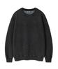 WACKY WILLY Typographic One-Point Washed Sweatshirt Charcoal