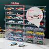 GUNSEED Tomica Case Pieces X 8 Transparent Tomica Case Mini Car Storage Collection Case Made of Highly Transparent Styrene Resin Tomica Storage Mini